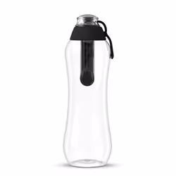 Dafi SOFT, Bouteille d'eau filtrante, 0,5 L, Noir