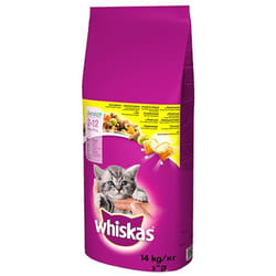 ‎Whiskas 5900951014369 croquette pour chat 14 kg Chatons Poulet