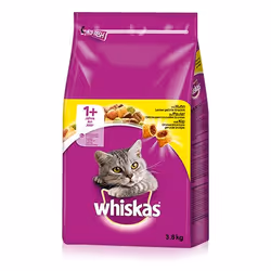 Whiskas 325939, Adulte, Toutes races, Poulet, 3,8 kg
