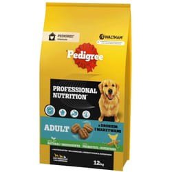 Pedigree - Professional Nutrition Adult avec volaille et légumes, races moyennes et grandes - croquettes pour chien - 12kg