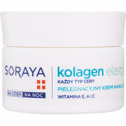 Matin ou soir, la crème hydratante aux vitamines Soraya Collagen &amp; Elastin nourrit votre peau, lui offre les vitamines né ...