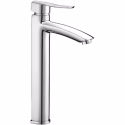 VENETO - ROBINET MITIGEUR A BEC HAUT POUR LAVABO DE SALLE DE BAIN Ce modèle est décliné dans la même gamme VENETO pour les bi ...
