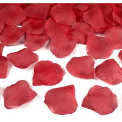 100 PETALES DE ROSE ROUGE DECORATION MARIAGE BAPTEME ANNIVERSAIRE