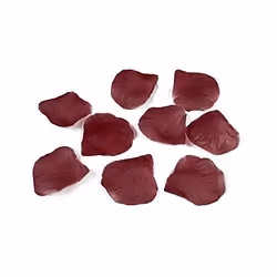 Décoration de fête - PARTY DECO - Lot de 100 pétales de rose en polyester - Bordeaux