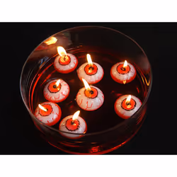 PartyDeco SDL40H-OP bougie en cire Autres Noir, Rouge, Blanc 25 pièce(s)