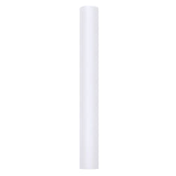 Rouleau de tulle uni couleur blanc - Tulle - Grande largeur - Décoration
