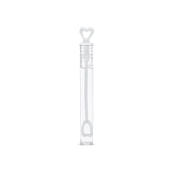 PartyDeco Bulles de savon en forme de cœur, blanc