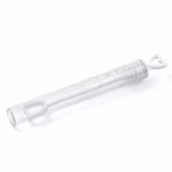 PartyDeco Bulles de savon en forme de cœur, blanc