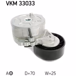 Tendeur de courroie, courroie trapézoïdale à nervures SKF VKM 33033
