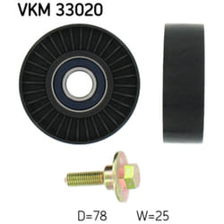 Galet enrouleur de courroie d'accessoire SKF VKM 33020