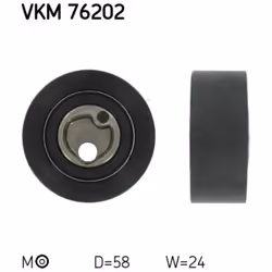 Galet tendeur, courroie de distribution SKF VKM 76202