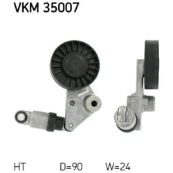 Galet tendeur, courroie d'accessoire SKF VKM 35007