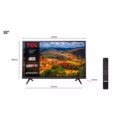 TCL 32ES570F TV 32" Full HD Smart TV Wifi Noir