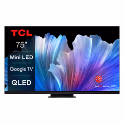 TCL C93 Series C935, 190,5 cm (75"), 3840 x 2160 pixels, QLED, Smart TV, Wifi, Noir