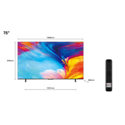 TCL P63 Series P635 75" 4K Ultra HD Smart TV Wifi Noir