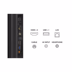 TCL C63 Series 43C631 TV 43" 4K Ultra HD Smart TV Wifi Titane