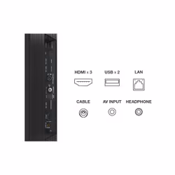 TCL C63 Series 75C631 TV 75" 4K Ultra HD Smart TV Wifi Argent