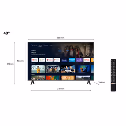 TCL S54 Series 40S5400A TV 40" Full HD Smart TV Wifi Noir