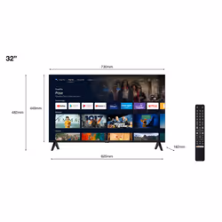 TCL S54 Series 32S5400AF, 81,3 cm (32"), 1920 x 1080 pixels, LED, Smart TV, Wifi, Noir