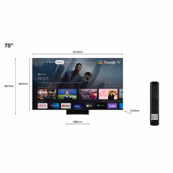 TCL C84 Series 75C849 TV 75" 4K Ultra HD Smart TV Noir 2000 cd/m² - Vue supplémentaire 9
