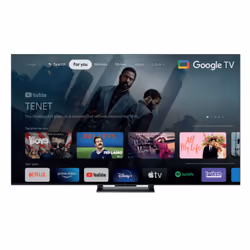 TCL C74 Series 65C749, 165,1 cm (65"), 3840 x 2160 pixels, QLED, Smart TV, Wifi, Noir