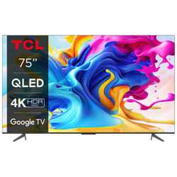 TCL C64 Series 75C649 TV 75" 4K Ultra HD Smart TV Wifi Titane
