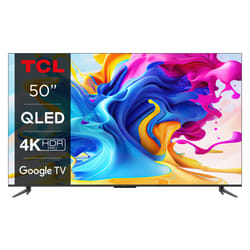 TCL C64 Series 50C649 TV 50" 4K Ultra HD Smart TV Wifi Titane