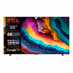 TCL 98P744, 2,49 m (98"), 3840 x 2160 pixels, 4K Ultra HD, Smart TV, Wifi, Aluminium