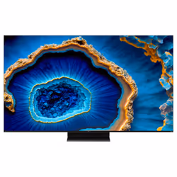 TCL C80 Series 85C805, 2,16 m (85"), 3840 x 2160 pixels, LED, Smart TV, Wifi, Noir