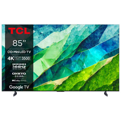 TCL C855 Series 85C855 TV 85" 4K Ultra HD Smart TV Wifi Noir 3500 cd/m²