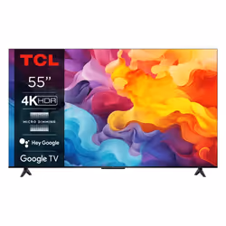 TCL V6B 55V6B, 139,7 cm (55"), 3840 x 2160 pixels, LED, Smart TV, Wifi, Titane