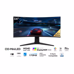 TCL R83 34R83Q écran plat de PC 94 cm (37") LED Noir, Blanc - Vue supplémentaire 4