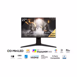TCL R83 27R83U écran plat de PC 27" 4K Ultra HD QLED Noir, Blanc - Vue supplémentaire 5
