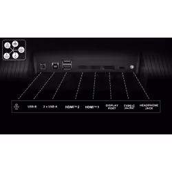 TCL R83 27R83U écran plat de PC 27" 4K Ultra HD QLED Noir, Blanc - Vue supplémentaire 6
