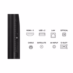 TCL C69 Series 65C69B TV 65" 4K Ultra HD Smart TV Wifi Titane 450 cd/m²