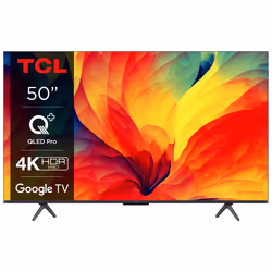 TCL QLED780 Series 50QLED780, 127 cm (50"), 3848 x 2160 pixels, 4K Ultra HD, QLED, Smart TV, Noir