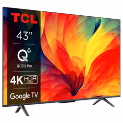 TCL QLED780 Series 43QLED780 TV 43" 4K Ultra HD Smart TV Noir 450 cd/m²