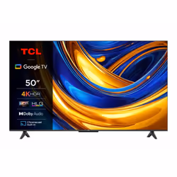 TCL P61 Series 50P61B, 127 cm (50"), 3840 x 2160 pixels, LED, Smart TV, Wifi, Titane