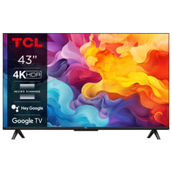 TCL P655 Series 43P655 TV 43" 4K Ultra HD Smart TV Noir 220 cd/m²