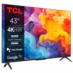 TCL P655 Series 43P655 TV 43" 4K Ultra HD Smart TV Noir 220 cd/m²