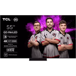 TCL C7K 55C7K, 139,7 cm (55"), 3840 x 2160 pixels, QD-Mini LED, Smart TV, Wifi, Métallique