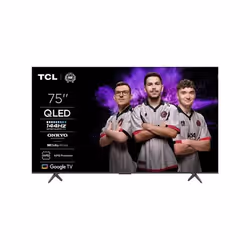 TV QLED 4K - TCL - 75P8K - 144Hz - Son ONKYO 2.1 - Compatible HDR10+/Dolby Vision