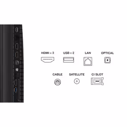 TCL P7K 55P7K TV 55" 4K Ultra HD Smart TV Métallique 450 cd/m² - Vue supplémentaire 5