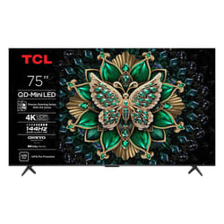 TCL 75C61K TV 75" 4K Ultra HD Smart TV Métallique