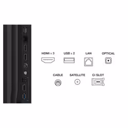 TCL 75P69K TV 75" 4K Ultra HD Smart TV Noir - Vue supplémentaire 4