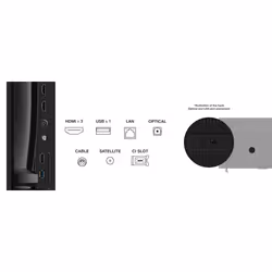 TCL P6K 55P6K TV 55" 4K Ultra HD Smart TV Métallique - Vue supplémentaire 5