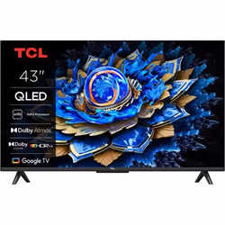 TCL 43T69C - TV QLED 43 (109 cm) - 4K UHD 3840x2160 - HDR10+ - Android TV  - 3xHDMI 2.1 - WiFi