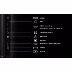 TCL P7L 50P7L TV 127 cm (50") 4K Ultra HD Smart TV Wifi Noir - Vue supplémentaire 5
