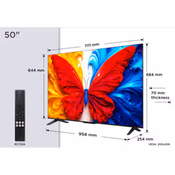TCL S5L 50S5L TV 127 cm (50") 4K Ultra HD Smart TV Wifi Noir - Vue supplémentaire 4