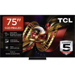 TCL 75C89L TV 190,5 cm (75") 4K Ultra HD Smart TV Noir 5500 cd/m²